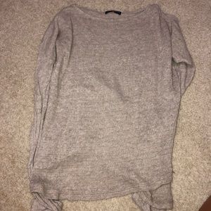 Light taupe/“greige” sweater